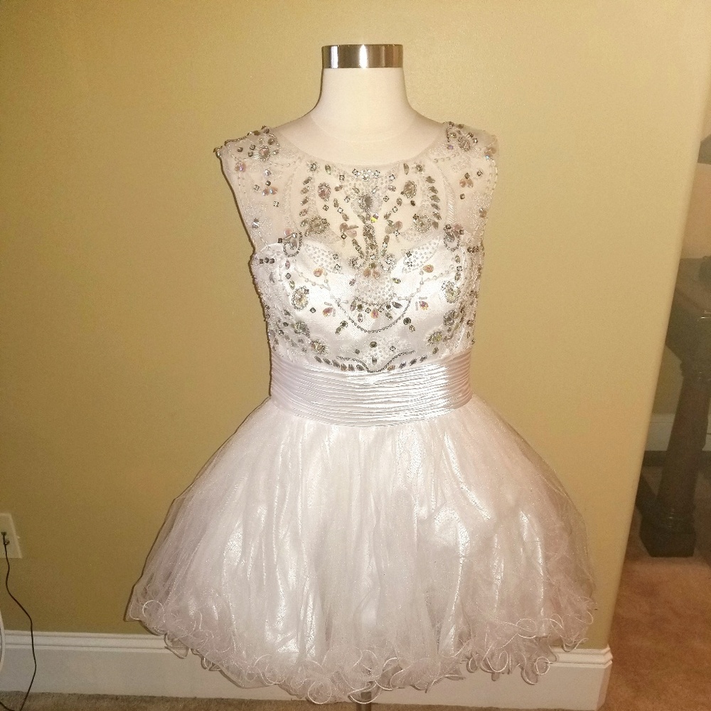 White tutu dress